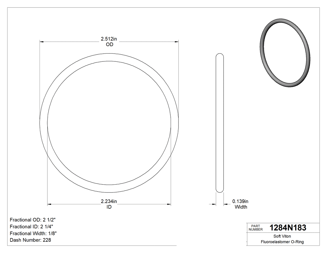 Technical drawing - 1284N183